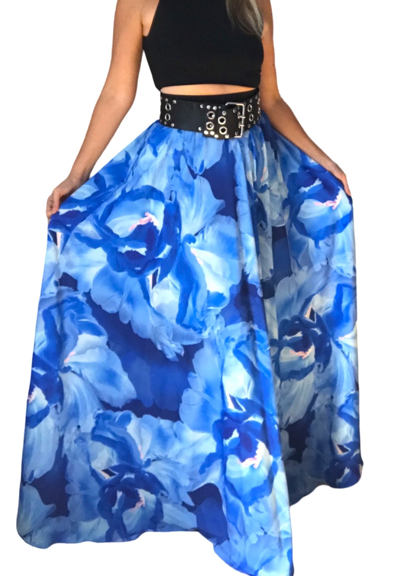 Dlouhá letní sukně - maxi sukně BOROS SK-L-BLU07